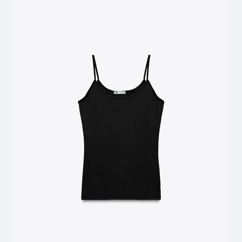 Zara Black Women's Camisole Top (NWT) (Size: XS/S)